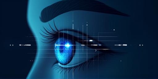 Symbol für Computer Vision und Bilderkennung